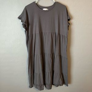 Gray T-Shirt Dress
